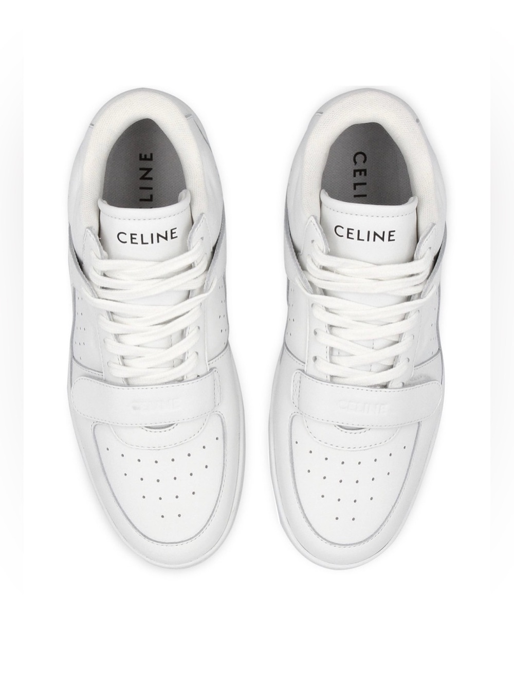 CELINE Ct-02 mid sneakers with hook & loop closure